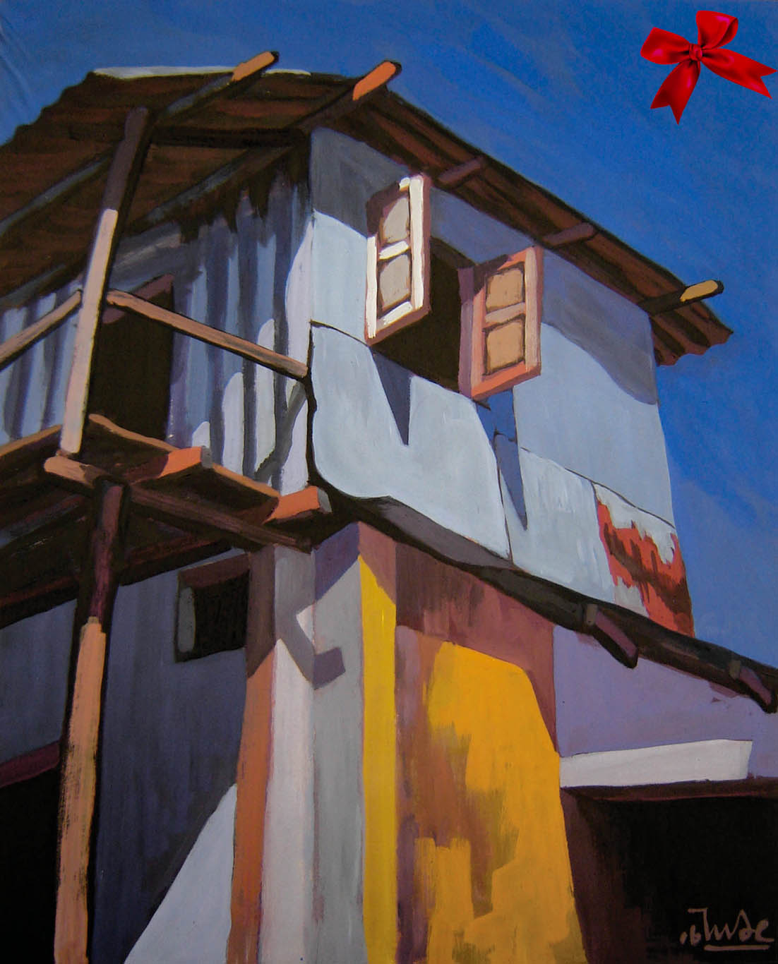 Cánh cửa gỗ